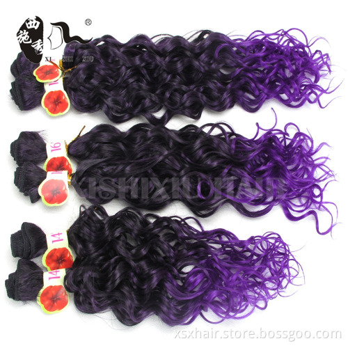 Alibaba online shopping synthetic hair making machines to make synthetic braiding hair extension